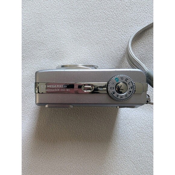 LOT of 3 Sony Cyber-Shot DSC-W7, DSC-W5, DSC-W30 Digital Cameras Carl Zeiss - Picture 14 of 16